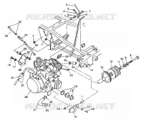SUPPORT MOTEUR 4X4 350L W938139 (4924052405004A)