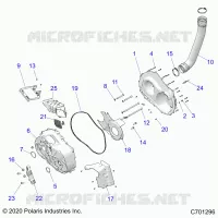 SYSTÃˆME DE TRANSMISSION, CLUTCH COVER AND DUCTING
