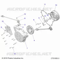 MOTEUR, STATOR AND COVER