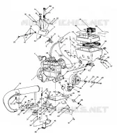 SUPPORT MOTEUR 400 XC (4920122012017A)