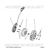 ENGINE, STATOR AND FLYROUE