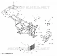 CHASSIS, CADRE, RACKS AND BUMPER