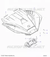 CAPOT, VENTED (SL/SLR/R OPTION)