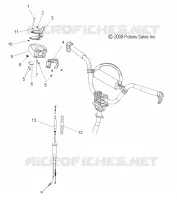 MOTEUR, ACCELERATEUR CONTROL ASM.