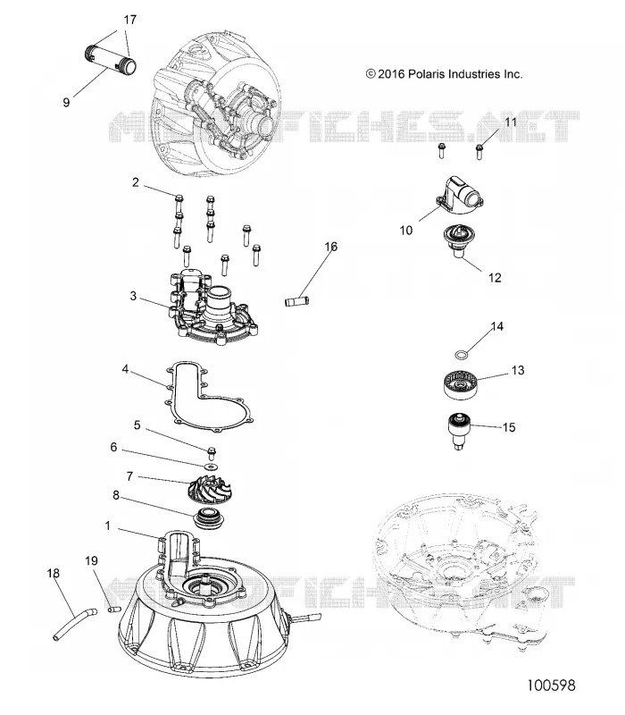 REFROIDISSEMENT SYSTEM AND WATER PUMP