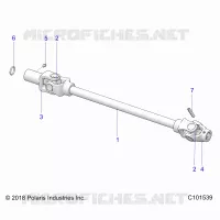 SYSTÃˆME DE TRANSMISSION, FRONT PROP SHAFT