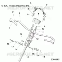 STEERING, FIXATION GUIDON