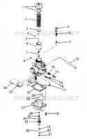 CARBURATEUR WIDETRAK LX 0952064 and  EUROPEAN WIDETRAK LX E952064 (4928942894C012)