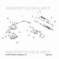 ENGINE, VALVE D'ECHAPPEMENT ASM. AND ACTUATOR