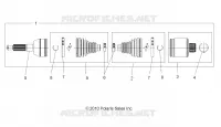 SYSTÈME DE TRANSMISSION, ARBRE DE TRANSMISSION ARRIERE