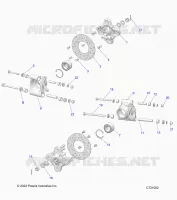 SUSPENSION, PORTE BAGAGES ARRIERE
