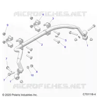 SUSPENSION, REAR BARRE STABILISATRICE