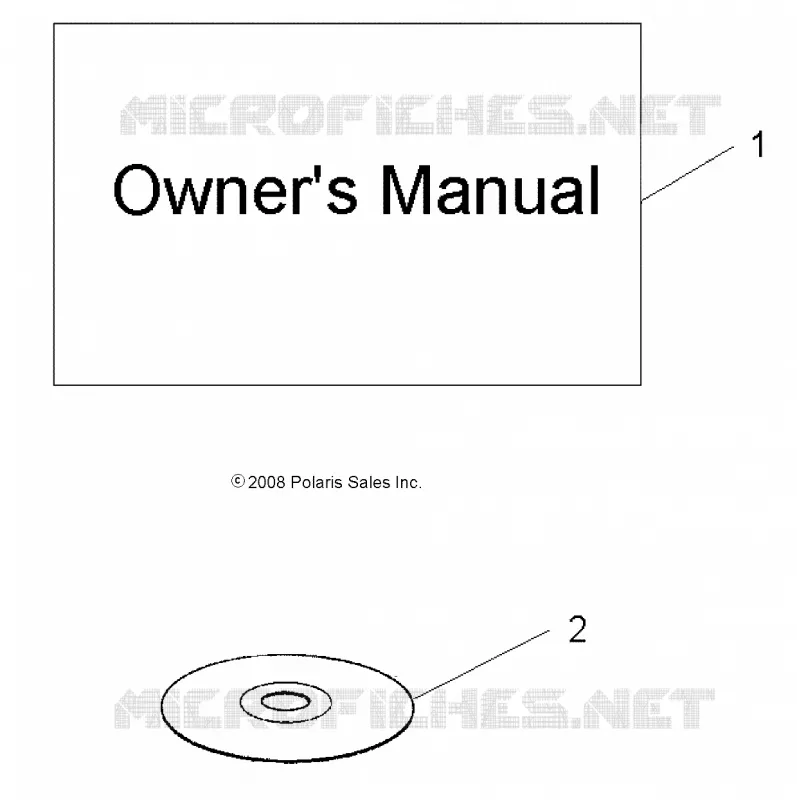 REFERENCES, MANUEL DU PROPRIETAIRE and SETUP INFORMATION