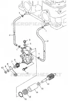 POMPE A HUILE 500 RMK 0982964 and EUROPEAN 500 RMK E982964 (4942634263C014)