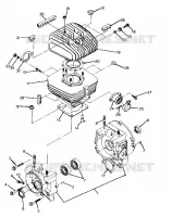 CRANKCASE AND CYLINDRE (4916351635043A)