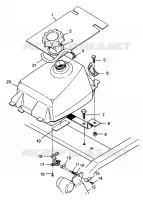 CARBURANT TANK Trail Boss W98AA25C (4945314531A011)