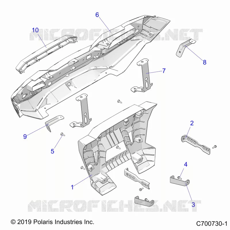 CARROSSERIE ARRIERE BUMPER