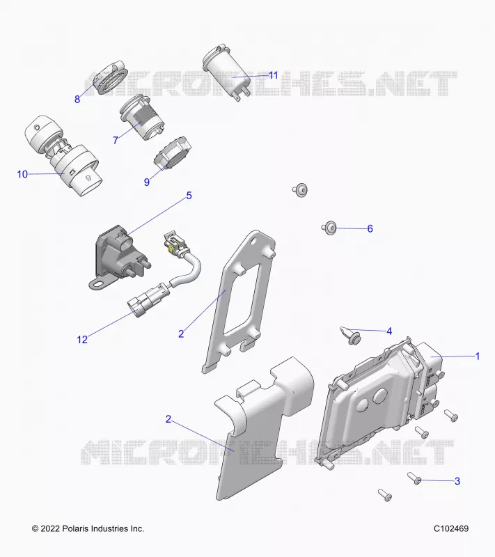ELECTRICITE, SWITCHES, SENSORS AND ECM