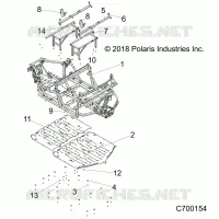 CHASSIS, MAIN FRAME AND SKID PLATES