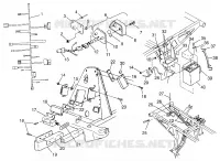 ELECTRICITE/FEU ARRIERE MAGNUM 4X4 W97AC42A,  SWEDISH MAGNUM 4X4 S97AC42E AND (4940834083C008)