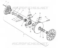 EMBRAYAGE DE TRANSMISSION ASSEMBLY WIDETRAK GT 0952061 AND  EUROPEAN WIDETRAK GT E952061 (4928962896C002)