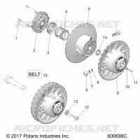 SYSTÃˆME DE TRANSMISSION, CLUTCH, SECONDARY