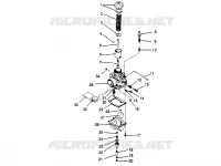 CARBURATEUR SPORT 0960443, SPORT TOURING 0960243  AND EUROPEAN SPORT TOURING (4932223222C014)