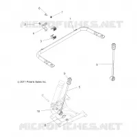 BARRE STABILISATRICE, REAR