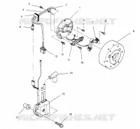 STATOR ASSEMBLY 440 XCR 0951660 (4929112911D002)