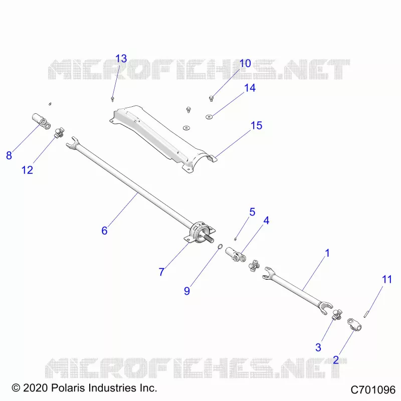 SYSTÃˆME DE TRANSMISSION, PROP SHAFTS