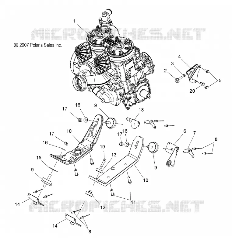 MOTEUR, MOUNTING
