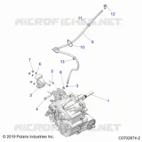SYSTÃˆME DE TRANSMISSION, MAIN GEARCASE MOUNTING