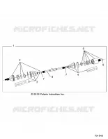 SYSTEME DE TRANSMISSION, FRONT HALF SHAFT