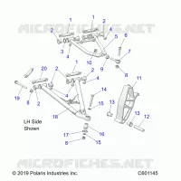 TRIANGLES SUSPENSIONS AVANT 