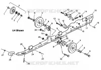 FIXATION RAIL (SUSPENSION) Trail RMK 0970961 (4938333833B009)