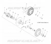 SYSTÈME DE TRANSMISSION, SECONDARY CLUTCH