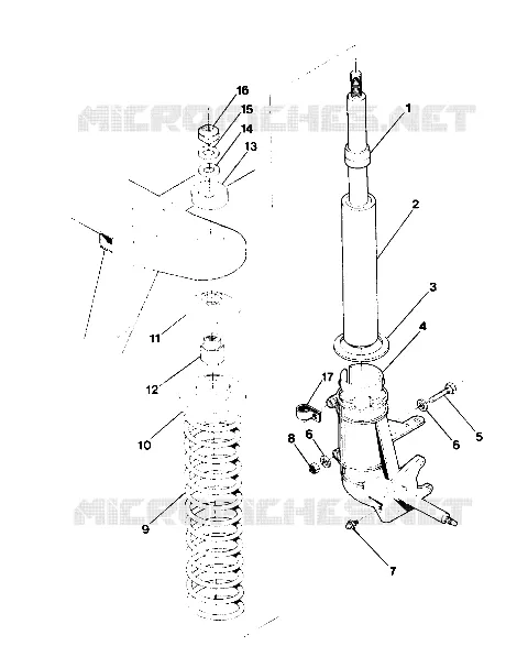 JAMBE DE FORCE AVANT BIG BOSS 4X6 (4919801980010A)