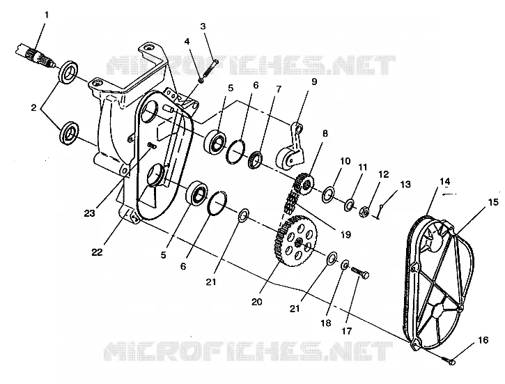 CARTER DE CHAINEE ASSEMBLY SPORT SKS E940243 (49273627360017)