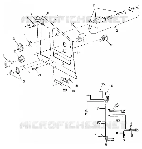 CONSOLE 700 XC 0981766 AND EUROPEAN 700 XC E981766 (4944154415A013)