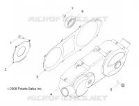 CARTERS MOTEUR COVER, LH