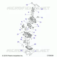 CARTERS MOTEUR AND CRANKSHAFT