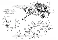 SUPPORT MOTEUR (700)(800)