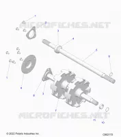 DRIVE TRAIN, JACKSHAFT AND ARBRE DE TRANSMISSION