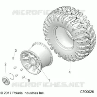 ROUES, REAR