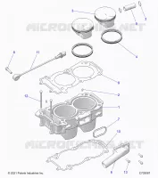 CYLINDRE AND PISTON