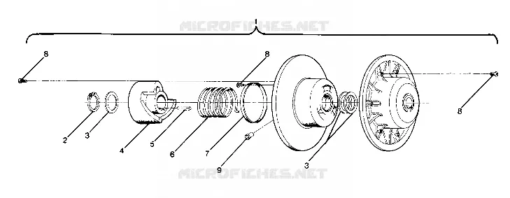 EMBRAYAGE DE TRANSMISSION SPORT AND TRAIL (4914161416022A)