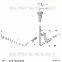 SYSTÃˆME DE TRANSMISSION, GEAR SELECTOR