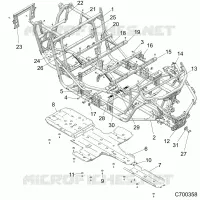 CHASSIS, CHASSIS AND SKID PLATES