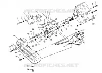 PONT/FREIN AND COUVERCLE DE CHAINEE MOUNTING SPORTSMAN 4X4 W948040 (4926842684C003)
