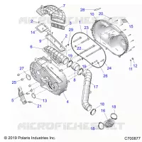 SYSTÃˆME DE TRANSMISSION, CLUTCH COVER AND DUCTING